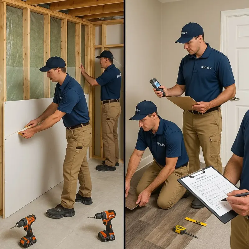 Repairs and Reconstruction process in Good Hope, AL